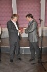 Губернатор Андрей Шевелёв поздравляет Геннадия Климова с 55-летием