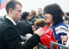 Денис Денисов и Денис Кокарев привезли в Тверь Кубок чемпионов мира по хоккею Фото5